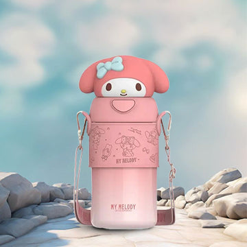 Cute Sanrio characters double wall insulated premium quality sippers- 560 ml - Kidspark